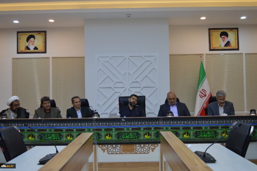 برگزاری جلسه هیأت امنای استانی دانشگاه فرهنگیان در استانداری خوزستان 