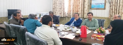 بازدید معاون پژوهش  و فناوری دانشگاه فرهنگیان از پردیس فاطمه زهرا (س) و مراکز آموزش عالی دانشگاه فرهنگیان استان خوزستان