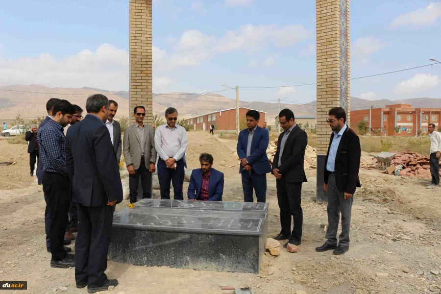 تجدید میثاق کارکنان دانشگاه فرهنگیان خراسان شمالی با دو شهید گمنام در هفته دفاع مقدس 3