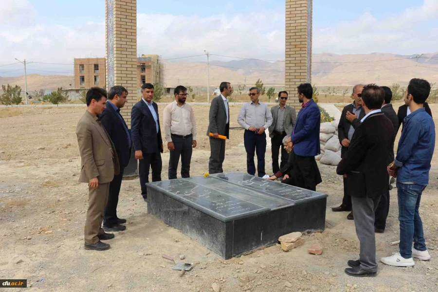 تجدید میثاق کارکنان دانشگاه فرهنگیان خراسان شمالی با دو شهید گمنام در هفته دفاع مقدس 5