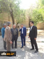 بازدید معاونت محترم پژوهشی دانشگاه فرهنگیان از پردیس حضرت فاطمه زهرا (س) اهواز و مراکز استان خوزستان