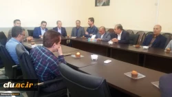 دیدار سرپرست جدید دانشگاه فرهنگیان استان ایلام با روسای پردیس ها ، اعضای هیات علمی و کارکنان 