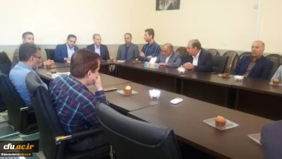 دیدار سرپرست مدیریت امور پردیس های دانشگاه فرهنگیان استان ایلام با روسای پردیس ها ، اعضای هیات علمی و کارکنان دانشگاه

