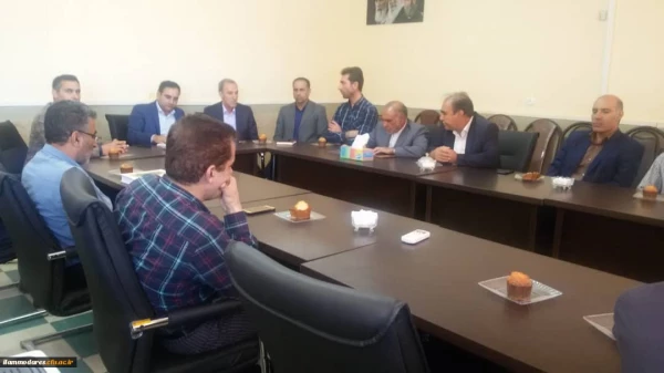دیدار سرپرست جدید دانشگاه فرهنگیان استان ایلام با روسای پردیس ها ، اعضای هیات علمی و کارکنان 