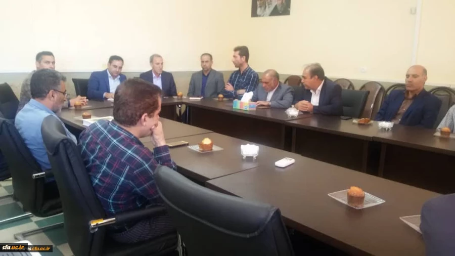 دیدار سرپرست جدید دانشگاه فرهنگیان استان ایلام با روسای پردیس ها ، اعضای هیات علمی و کارکنان 