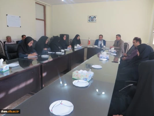 دیدار سرپرست جدید دانشگاه فرهنگیان استان ایلام با روسای پردیس ها ، اعضای هیات علمی و کارکنان 