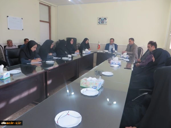 دیدار سرپرست جدید دانشگاه فرهنگیان استان ایلام با روسای پردیس ها ، اعضای هیات علمی و کارکنان 