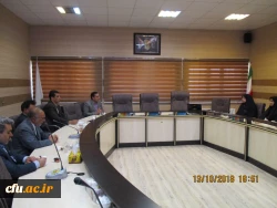 دیدار سرپرست جدید دانشگاه فرهنگیان استان ایلام با روسای پردیس ها ، اعضای هیات علمی و کارکنان 