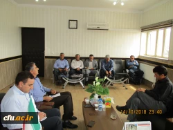 دیدار سرپرست جدید دانشگاه فرهنگیان استان ایلام با روسای پردیس ها ، اعضای هیات علمی و کارکنان 