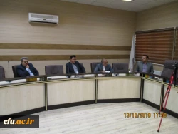 دیدار سرپرست جدید دانشگاه فرهنگیان استان ایلام با روسای پردیس ها ، اعضای هیات علمی و کارکنان 