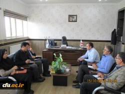 دیدار سرپرست جدید دانشگاه فرهنگیان استان ایلام با روسای پردیس ها ، اعضای هیات علمی و کارکنان 