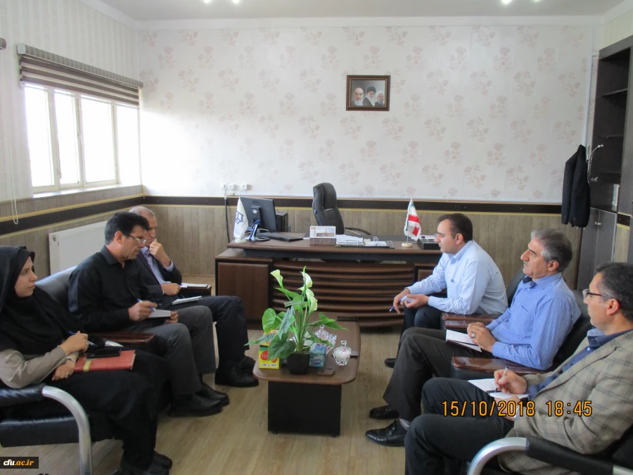 دیدار سرپرست جدید دانشگاه فرهنگیان استان ایلام با روسای پردیس ها ، اعضای هیات علمی و کارکنان 