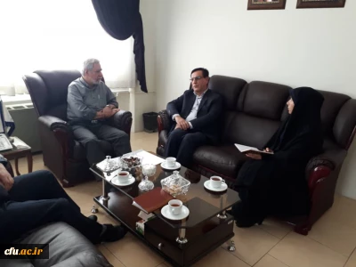 دیدار مدیر همکاری های علمی بین المللی دانشگاه با مدیر کل همکاریهای علمی – دانشگاهی سازمان فرهنگ و ارتباطات اسلامی