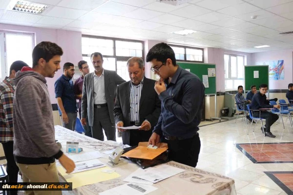 بازدید دکتر صفرزاده از روند ستاد ثبت نام دانشجویان جدید الورد پردیس های خراسان شمالی 5