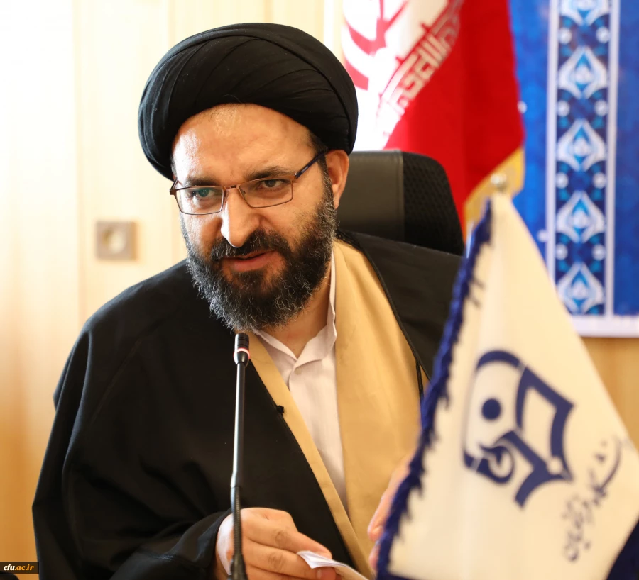 حجت الاسلام دادگر در جلسه ویدئو کنفرانس با مدیران استانی دانشگاه فرهنگیان سراسر کشور : 2