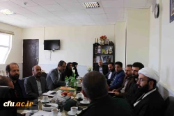 نشست صمیمانه سرهنگ شجاع معاونت تعلیم و تربیت قرار گاه پیشرفت و آبادانی سپاه با دکتر صفرزاده سرپرست دانشگاه فرهنگیان خراسان شمالی در هفته دفاع مقدس 4