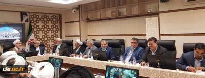 همراهی رئیس دانشگاه فرهنگیان کشور با مقام عالی وزارت در دیدار با مراجع عظام تقلید و نشست با ستاد همکاری های حوزه های علمیه و آموزش و پرورش