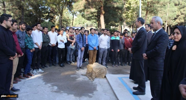 برگزاری مراسم ادای احترام به شهدا 2