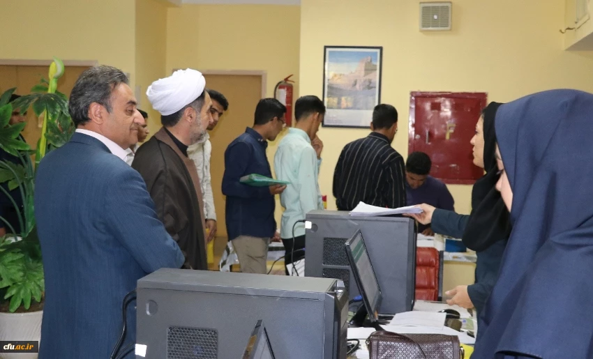 بازدید دکتر توان از روند انجام ارزیابی سلامت دانشجویان در پردیس خواجه نصیرالدین طوسی دانشگاه فرهنگیان کرمان 2