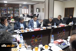 چهارمین نشست کمیته استانی هیات امنای دانشگاه  فرهنگیان استان بوشهر برگزار شد
با حضور استاندار بوشهر، چهارمین نشست کمیته استانی هیات امنای دانشگاه  فرهنگیان استان بوشهر در دفتر استاندار برگزار شد. 7