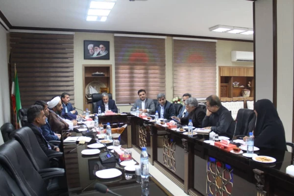 چهارمین نشست کمیته استانی هیات امنای دانشگاه  فرهنگیان استان بوشهر برگزار شد
با حضور استاندار بوشهر، چهارمین نشست کمیته استانی هیات امنای دانشگاه  فرهنگیان استان بوشهر در دفتر استاندار برگزار شد. 8