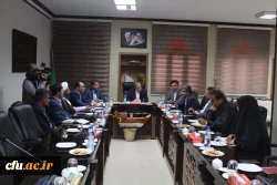 چهارمین نشست کمیته استانی هیات امنای دانشگاه  فرهنگیان استان بوشهر برگزار شد
با حضور استاندار بوشهر، چهارمین نشست کمیته استانی هیات امنای دانشگاه  فرهنگیان استان بوشهر در دفتر استاندار برگزار شد. 3