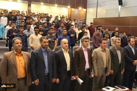 مراسم استقبال ازنودانشجومعلمان پردیس های شهیدرجایی وبنت الهدی صدر قزوین به صورت جداگانه برگزار شد. 2