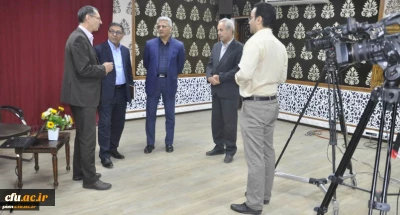 بازدید معاون دانشجویی دانشگاه فرهنگیان از پردیس شهید بهشتی خراسان رضوی