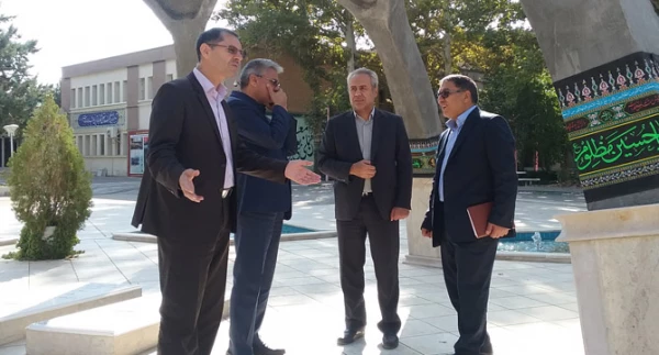 بازدید معاون دانشجویی دانشگاه فرهنگیان از پردیس شهید بهشتی خراسان رضوی 6