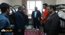 بازدید معاون دانشجویی دانشگاه فرهنگیان از پردیس شهید بهشتی خراسان رضوی 8