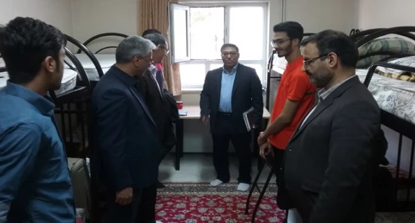 بازدید معاون دانشجویی دانشگاه فرهنگیان از پردیس شهید بهشتی خراسان رضوی 8