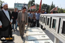 نودانشجومعلمان پردیس شهید رجایی قزوین باحضور درگلزار شهدای قزوین با آرمانهای مقدس شهدا تجدید میثاق کردند. 4