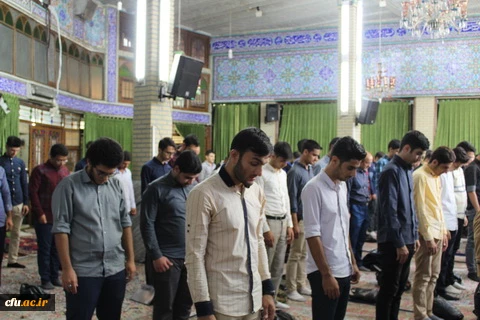 نودانشجومعلمان پردیس شهید رجایی قزوین باحضور درگلزار شهدای قزوین با آرمانهای مقدس شهدا تجدید میثاق کردند. 9