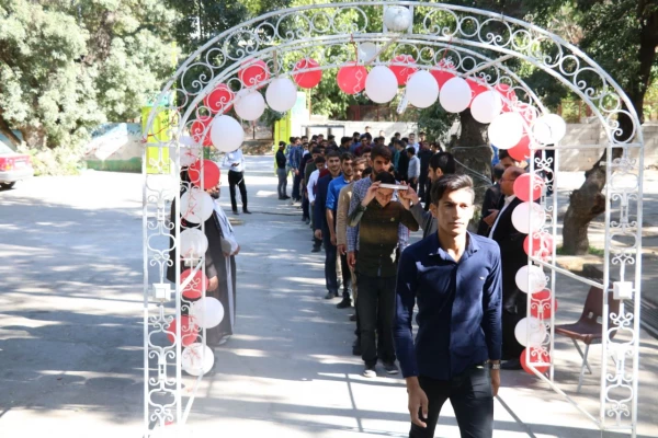 آیین استقبال از دانشجویان جدیدالورود پردیس شهید ایزدپناه یاسوج 3