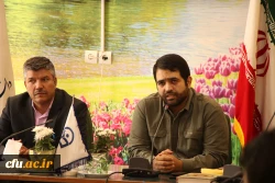 معارفه مسئول حوزه بسیج دانشجویی دانشگاه فرهنگیان استان اصفهان