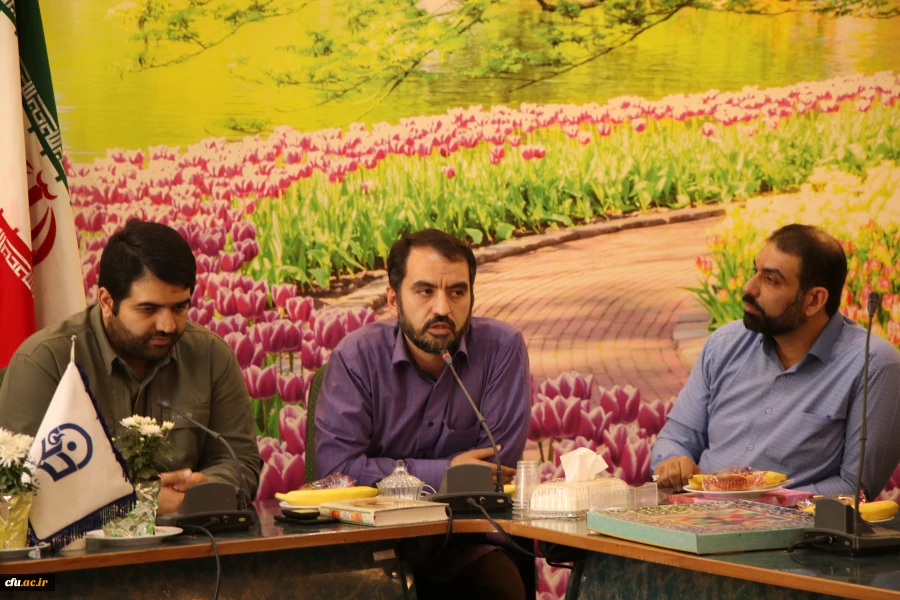 معارفه مسئول حوزه بسیج دانشجویی دانشگاه فرهنگیان استان اصفهان