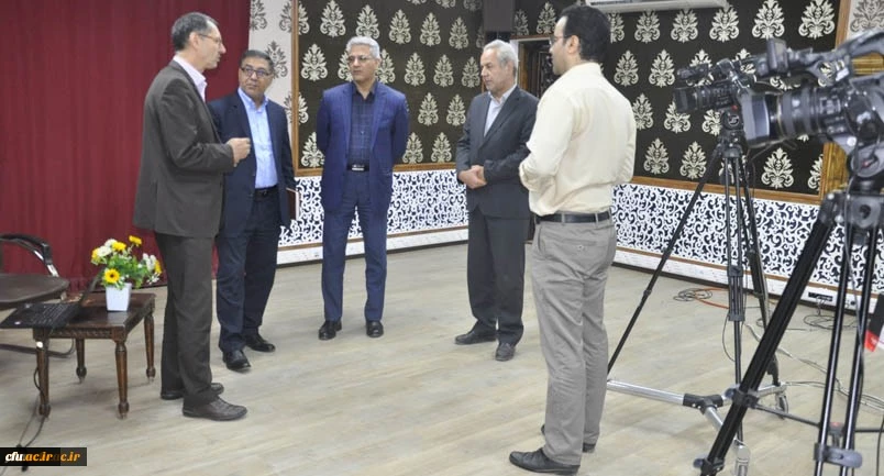 معاون دانشجویی دانشگاه فرهنگیان از پردیس شهید بهشتی مشهد بازدید کرد 2