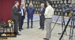 
معاون دانشجویی دانشگاه فرهنگیان از پردیس شهید بهشتی مشهد بازدید کرد
 2