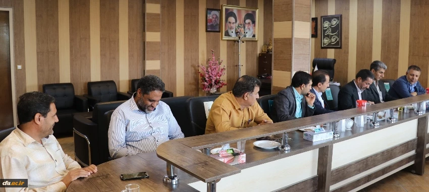 برگزاری دومین نشست مشترک سرپرستان سراهای دانشجویی با رئیس دانشگاه فرهنگیان استان کرمان در سال جاری