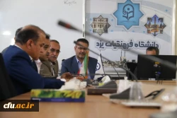 نشست مدیران دانشگاه فرهنگیان یزد با مشاوران پردیس های استان
 7