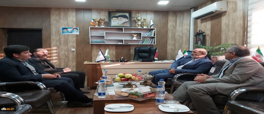 بازدید مدیرکل امور مالی دانشگاه فرهنگیان از مجموعه آموزشی رفاهی گچساران 2