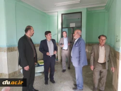 بازدید مدیرکل امور مالی دانشگاه فرهنگیان از مجموعه آموزشی رفاهی گچساران 5