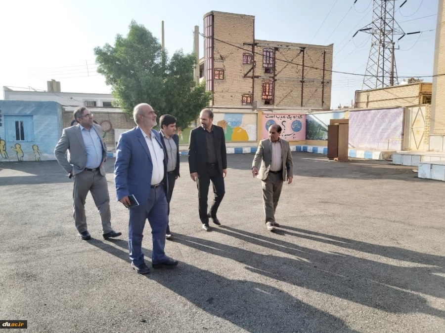 بازدید مدیرکل امور مالی دانشگاه فرهنگیان از مجموعه آموزشی رفاهی گچساران 6