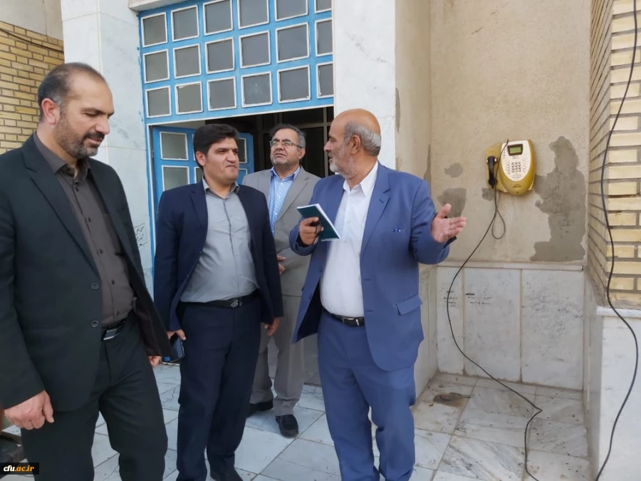 بازدید مدیرکل امور مالی دانشگاه فرهنگیان از مجموعه آموزشی رفاهی گچساران 7
