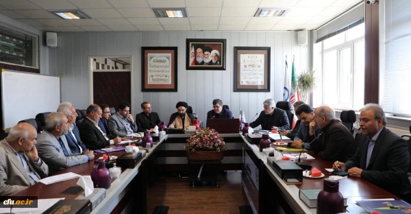 بیست وپنجمین نشست شورای دانشگاه برگزار شد 2