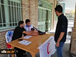 باهمکاری کارشناسی فرهنگی واجتماعی وکانون هلال احمر پردیس شهیدرجایی قزوین دانشجومعلمان ورودی 98 این پردیس مورد سنجش فشار خون قرار گرفتند.
 2