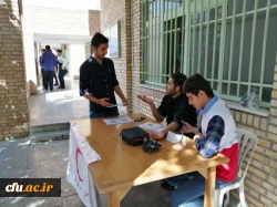 باهمکاری کارشناسی فرهنگی واجتماعی وکانون هلال احمر پردیس شهیدرجایی قزوین دانشجومعلمان ورودی 98 این پردیس مورد سنجش فشار خون قرار گرفتند.
 2