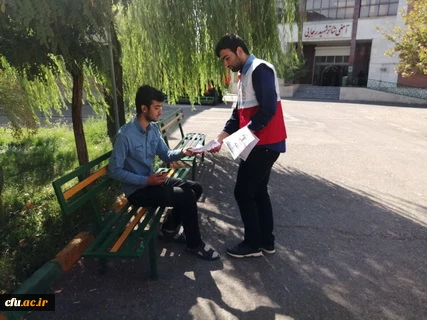 باهمکاری کارشناسی فرهنگی واجتماعی وکانون هلال احمر پردیس شهیدرجایی قزوین دانشجومعلمان ورودی 98 این پردیس مورد سنجش فشار خون قرار گرفتند.
 2