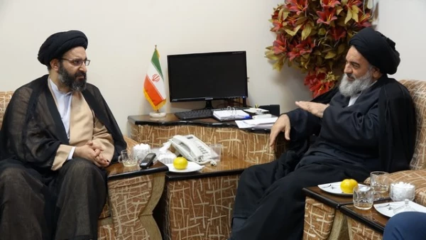 دیدار حجت الاسلام و المسلمین دادگر با نماینده ولی فقیه در استان کردستان 3