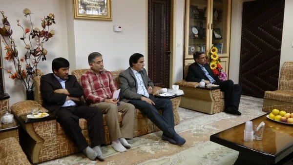 دیدار حجت الاسلام و المسلمین دادگر با نماینده ولی فقیه در استان کردستان 6